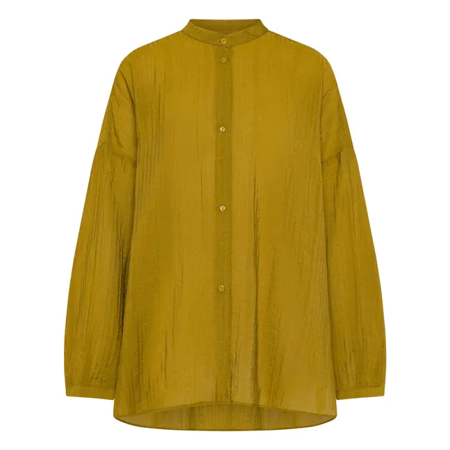 Camicia Mauritiella Embossed | Verde