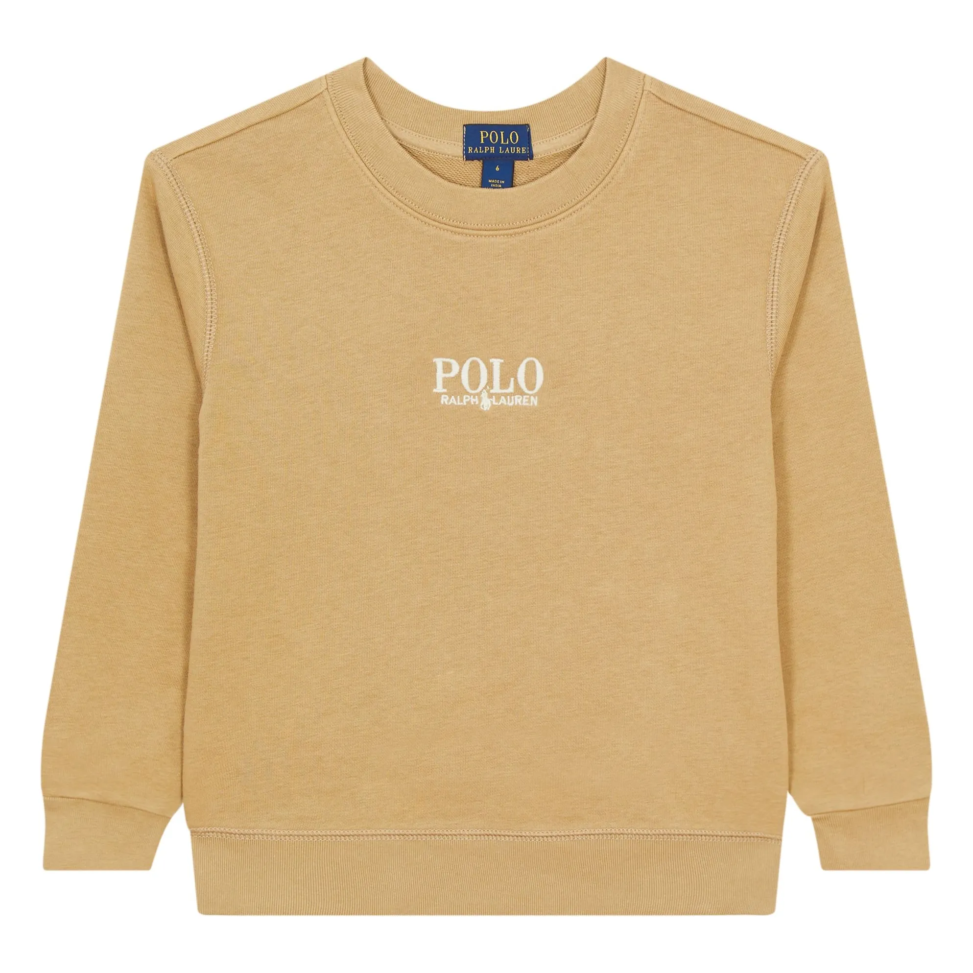 Ralph Lauren Beige Sweat Logo