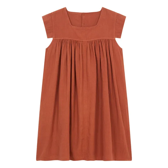Vestido Arakena | Terracotta
