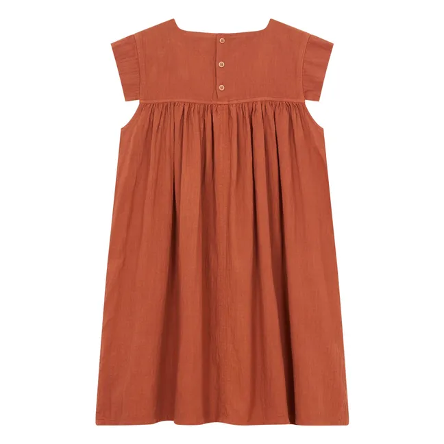Vestido Arakena | Terracotta