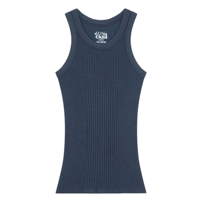 Fernando tank top | Charcoal grey