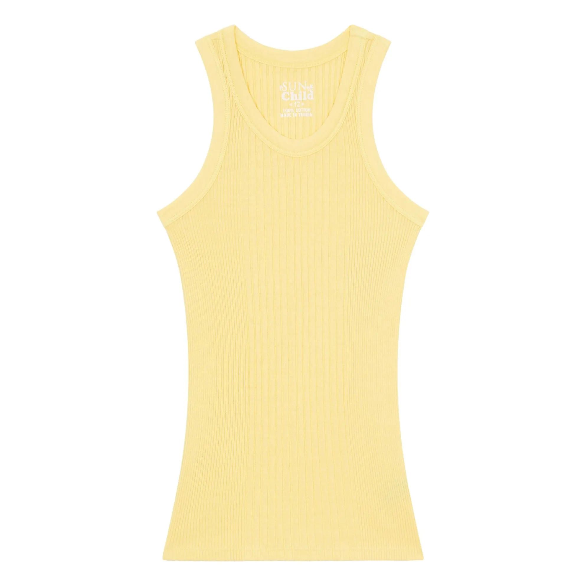 Sunchild Unisex Lemon Yellow Fernando Tank Top