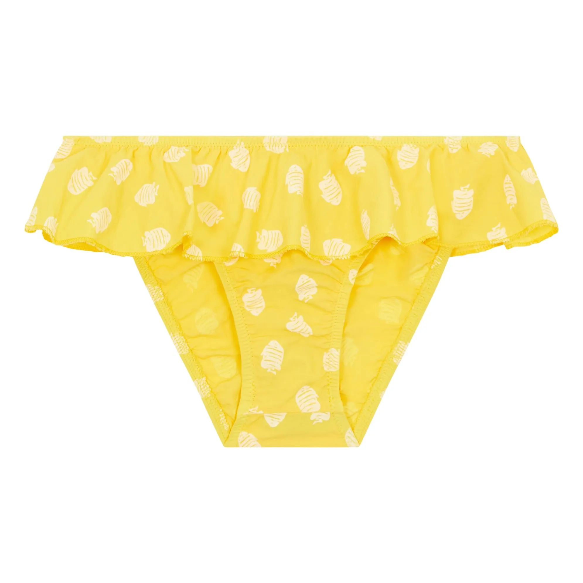 Sunchild Girls Yellow Santos Bath Panties