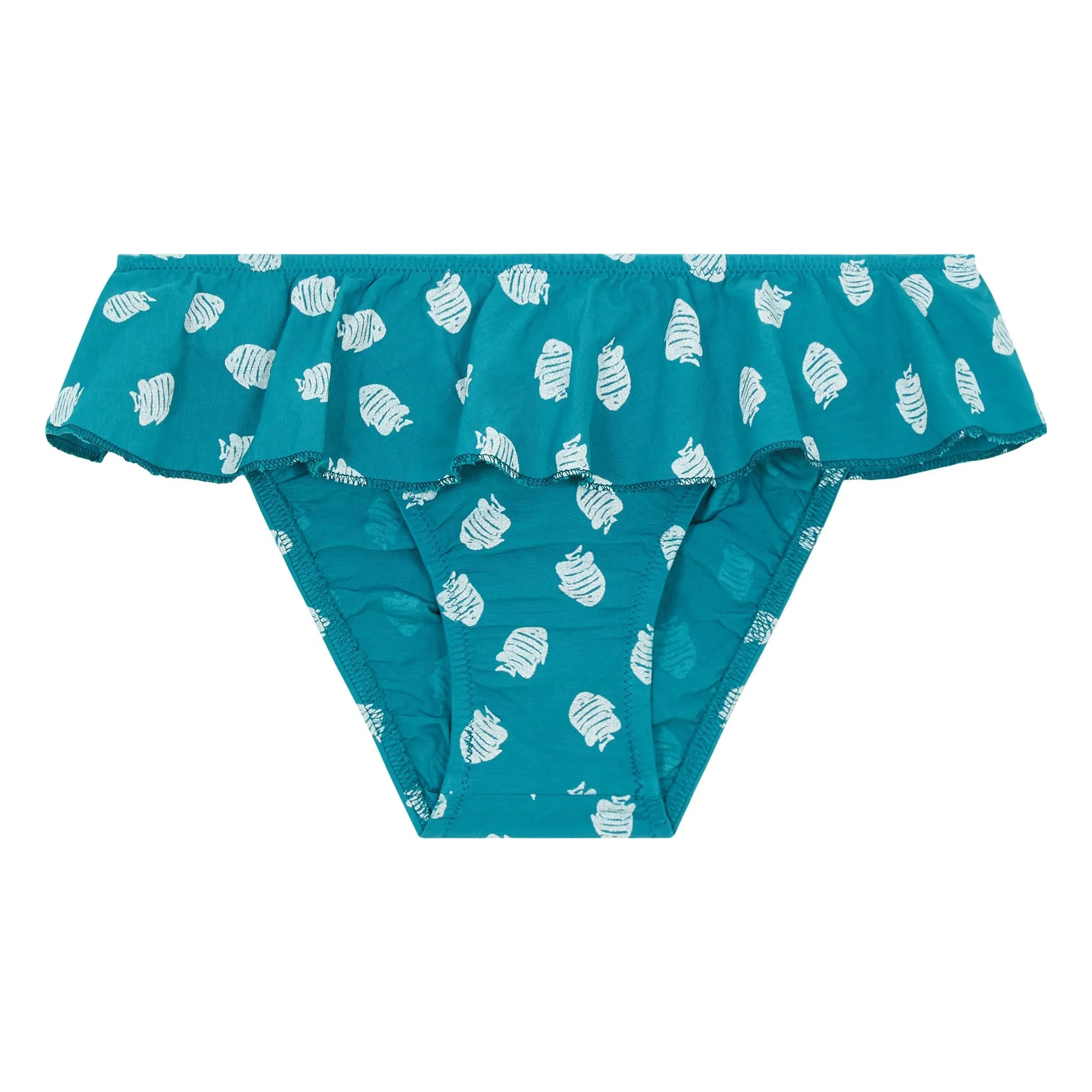Sunchild Girls Peacock Blue Santos Bath Panties