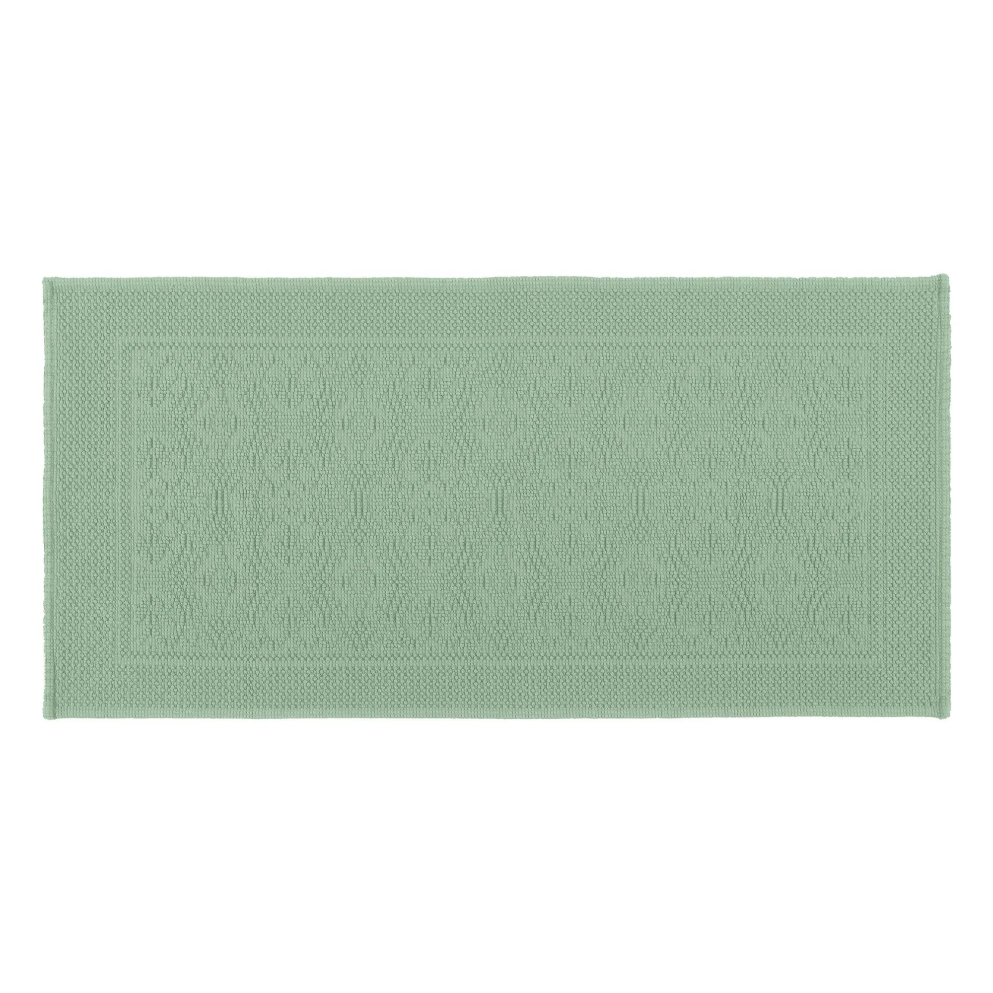 Haomy Almond Green Kymi Bath Mat