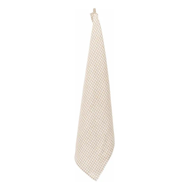 Piana II gingham tea towel | Linen
