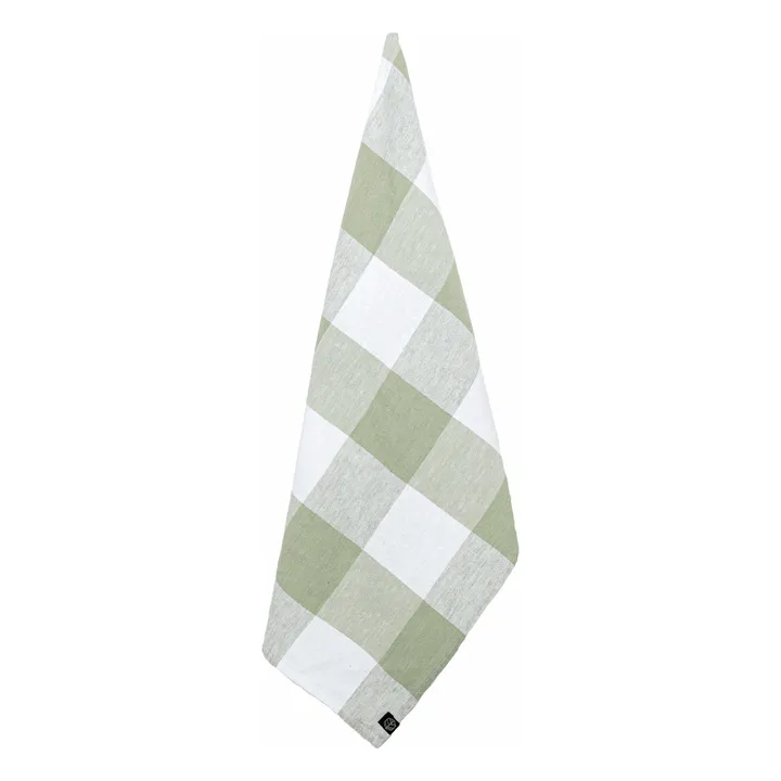 Torchon Palma II | Vert amande- Image produit n°0