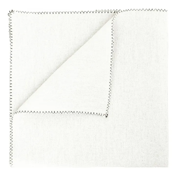 Servilleta de malla Zilia | Blanco- Imagen del producto n°0