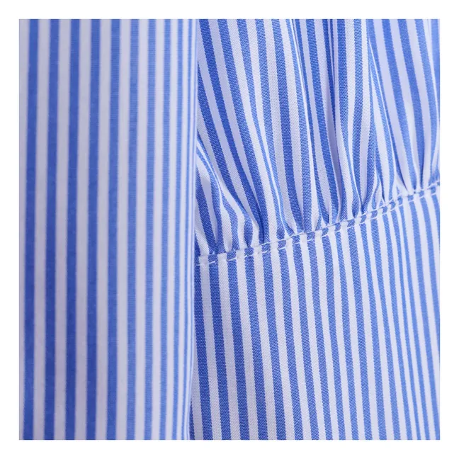 Blouse Bulle Stripes | Blue