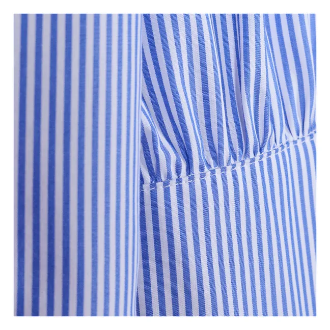 Camicetta Bulle Stripes | Blu