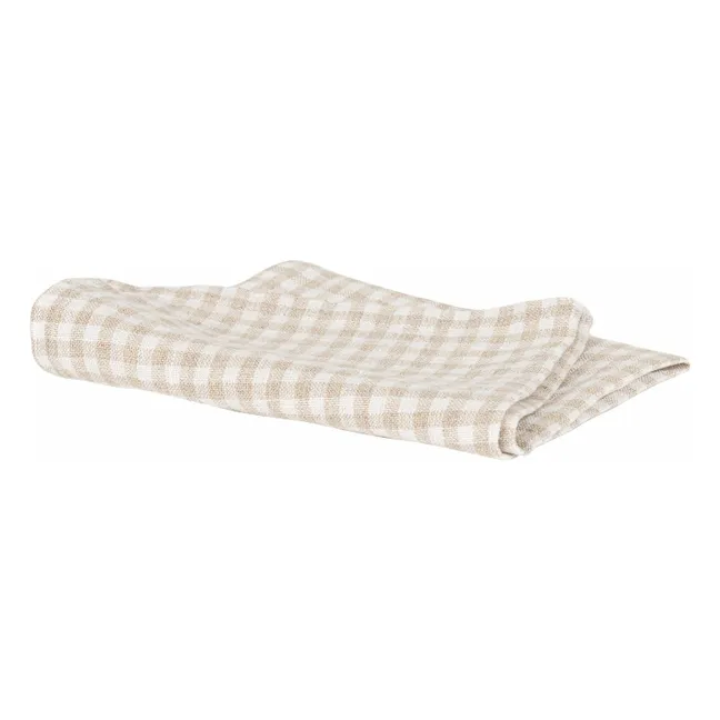 Serviette de table vichy Piana II | Lin
