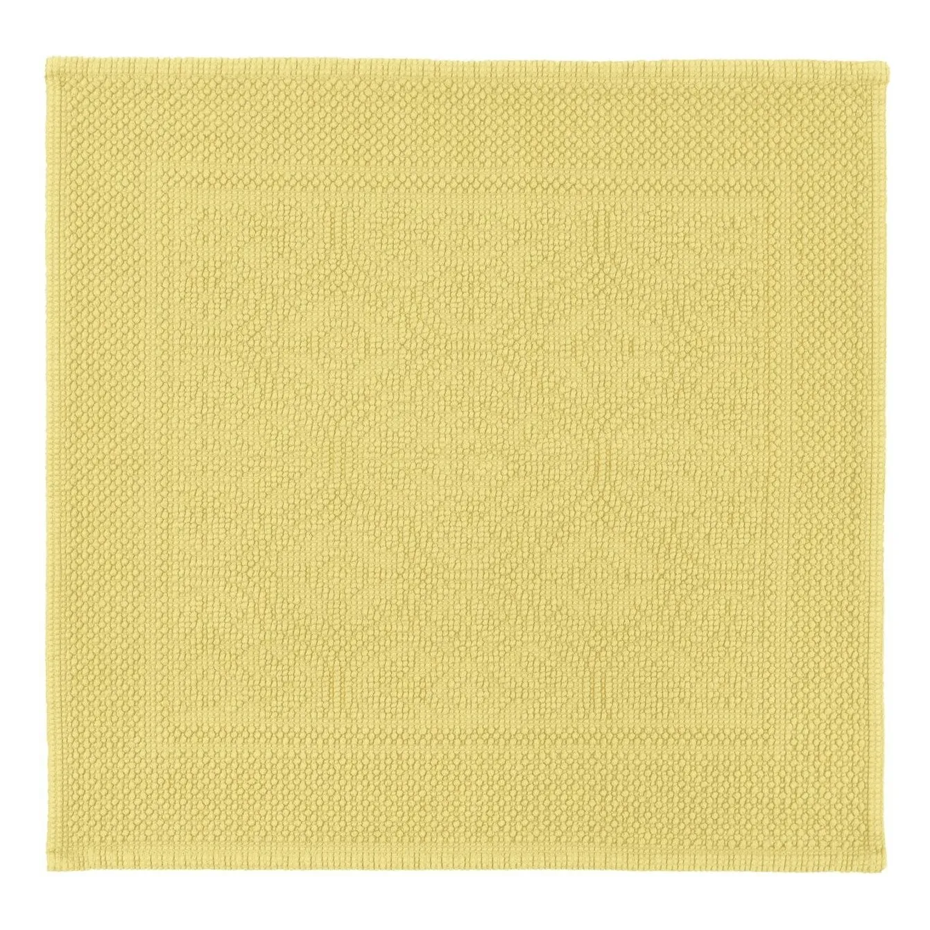 Haomy Straw Yellow Kymi Bath Mat