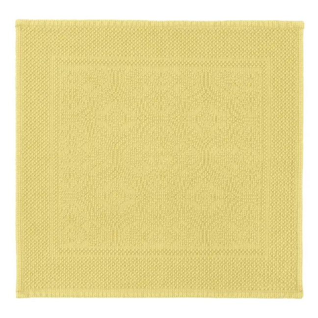 Tappeto da bagno Kymi | Giallo Paglia