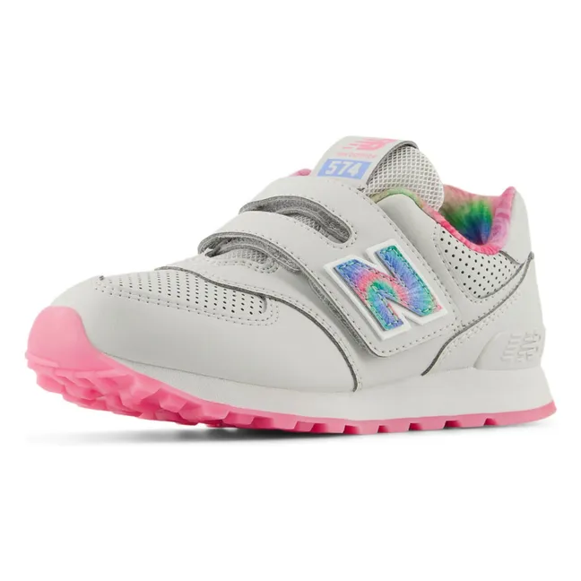 Baskets Scratchs 574 | Gris clair