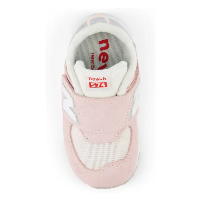 Baskets Scratchs Ouverture Totale 574 | Rose