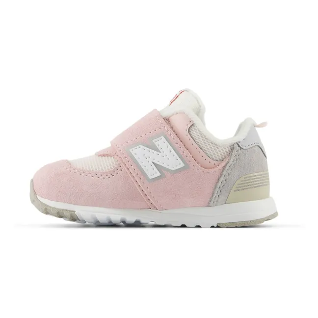 Baskets Scratchs Ouverture Totale 574 | Rose