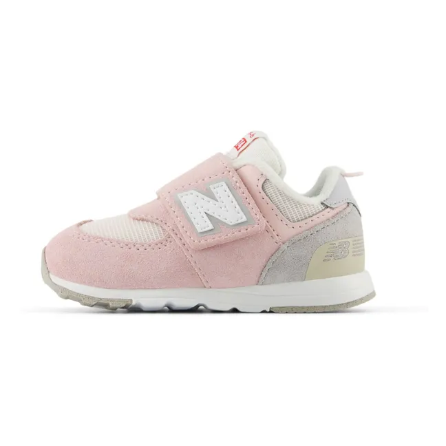 Baskets Scratchs Ouverture Totale 574 | Rose