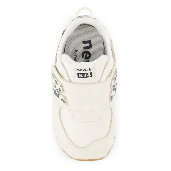 Baskets Scratchs Ouverture Totale 574 | Ecru
