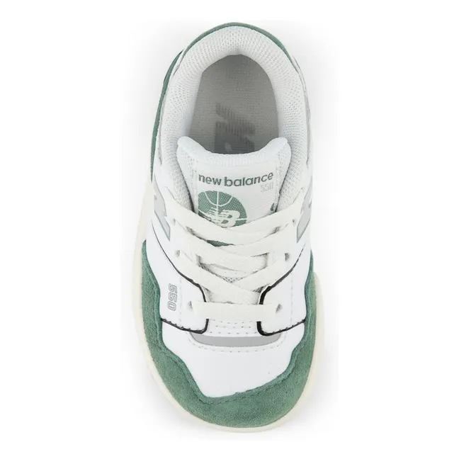 Zapatillas con cordones elásticos 550 | Verde