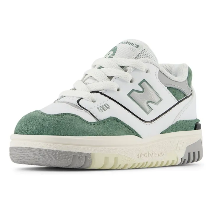 Zapatillas con cordones elásticos 550 | Verde- Imagen del producto n°5
