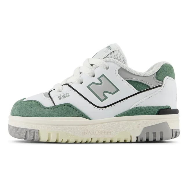 Zapatillas con cordones elásticos 550 | Verde