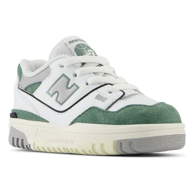 Zapatillas con cordones elásticos 550 | Verde