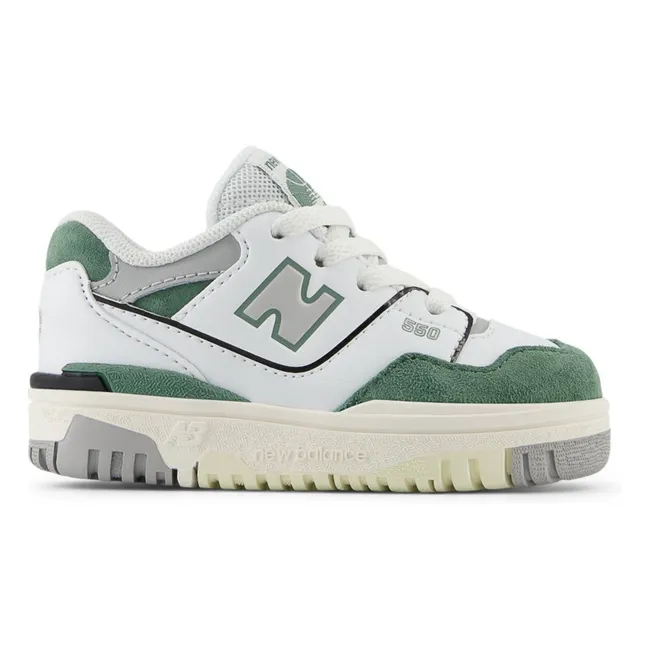 Zapatillas con cordones elásticos 550 | Verde