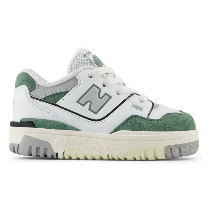 Zapatillas con cordones elásticos 550 | Verde- Imagen del producto n°0