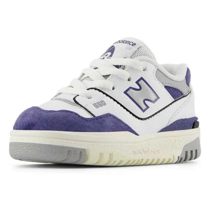 Zapatillas con cordones elásticos 550 | Azul Marino- Imagen del producto n°6