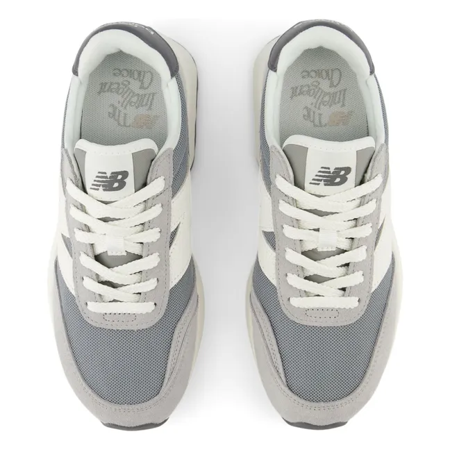 Scarpe da ginnastica stringate 370 | Grigio scuro