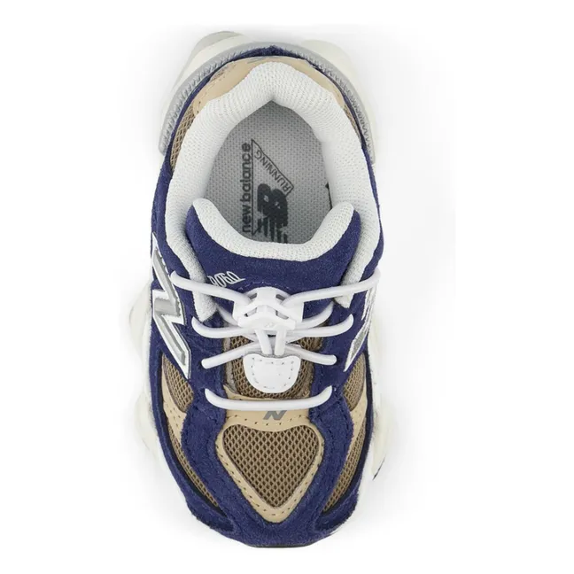Zapatillas con cordones elásticos 9060 | Azul Marino