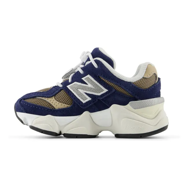 Zapatillas con cordones elásticos 9060 | Azul Marino
