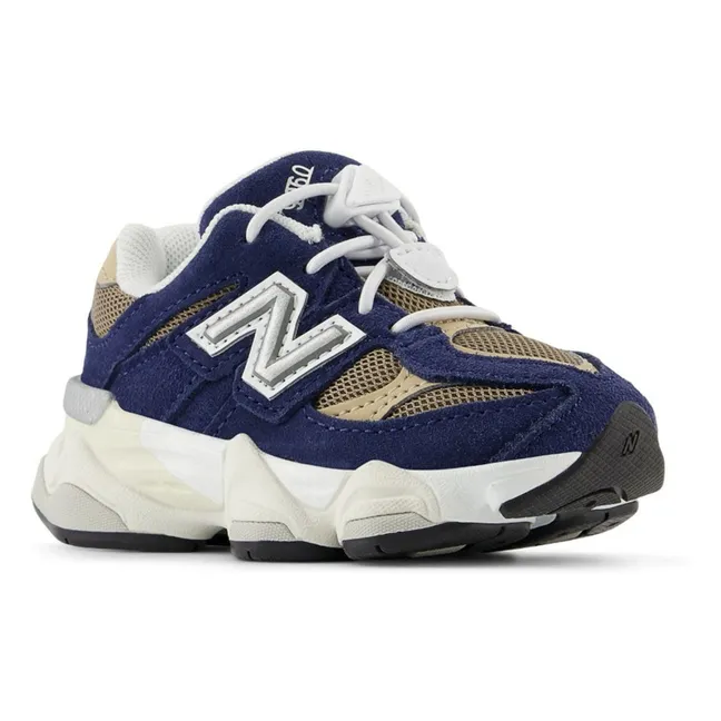 Zapatillas con cordones elásticos 9060 | Azul Marino