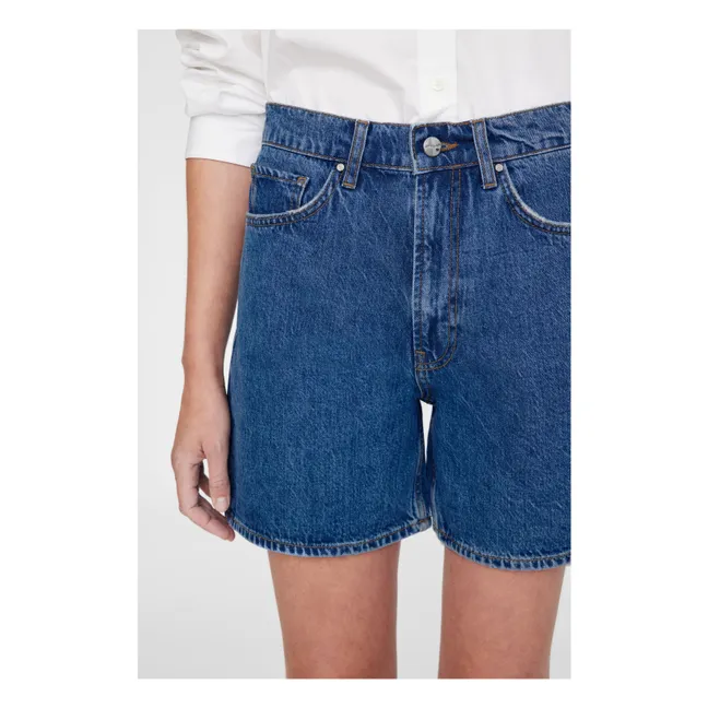 Short Kat Coton Bio | Vintage blue denim