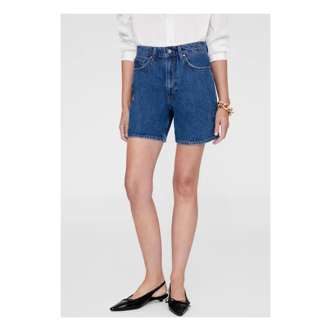 Short Kat Coton Bio | Vintage blue denim