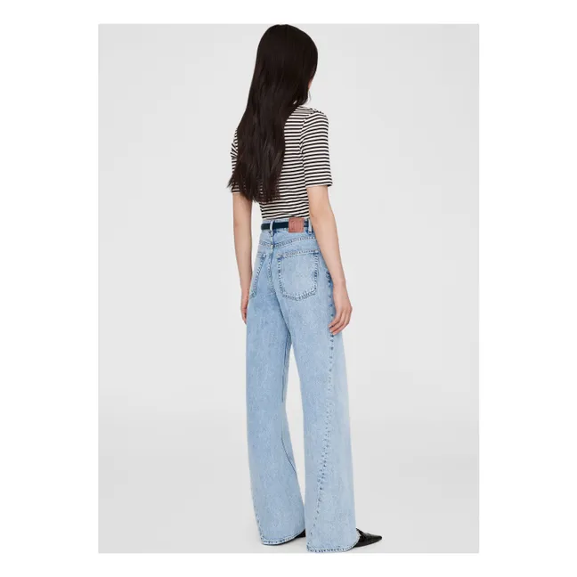 T-shirt Alessia Rayures | Noir