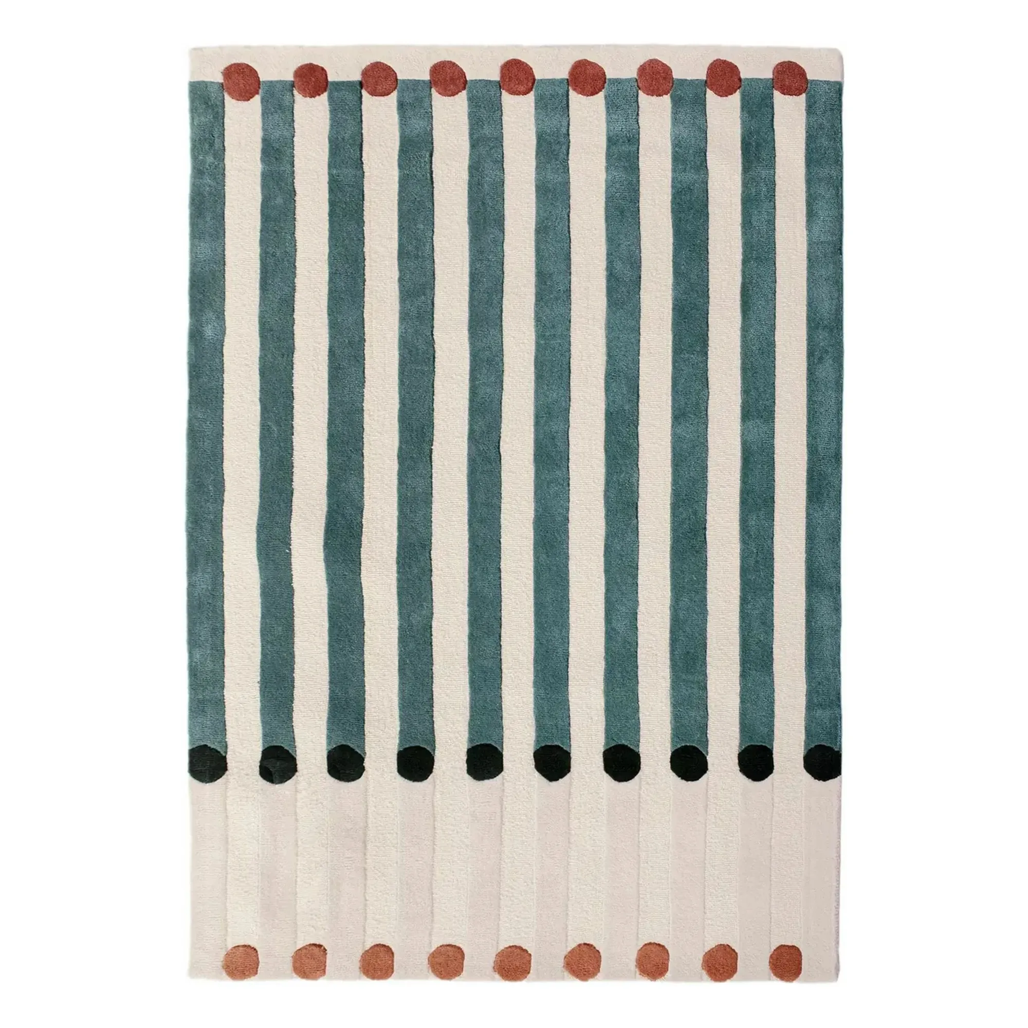 Tapis Dott | Vert- Image produit n°0