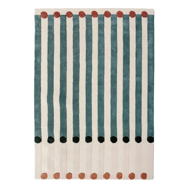 Dott Teppich | Grün