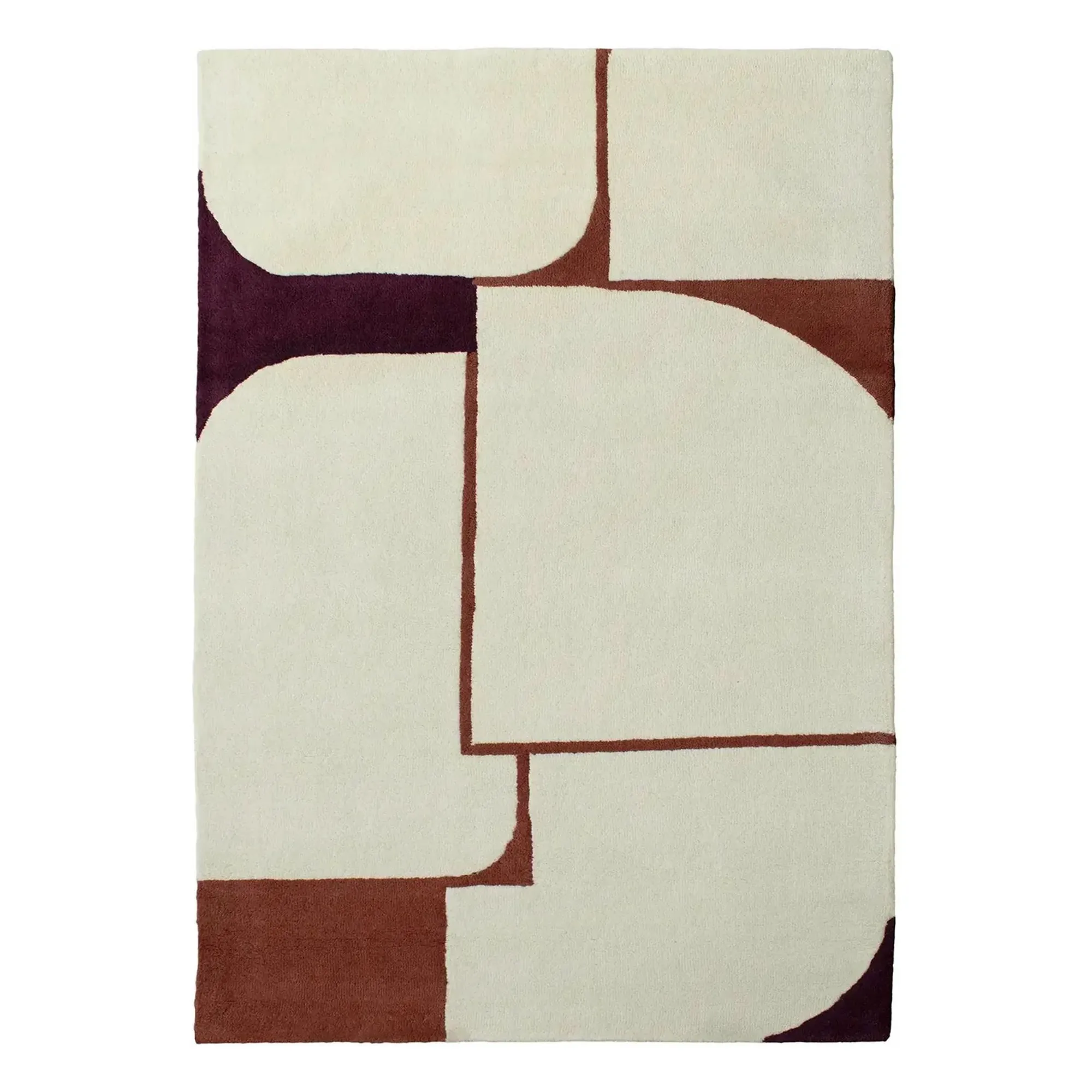 Tapis Binibeca | Rouge- Image produit n°0
