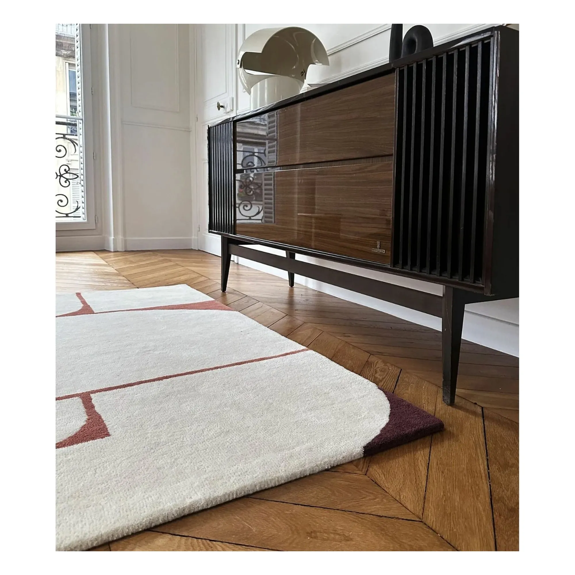 Tapis Binibeca | Rouge- Image produit n°5