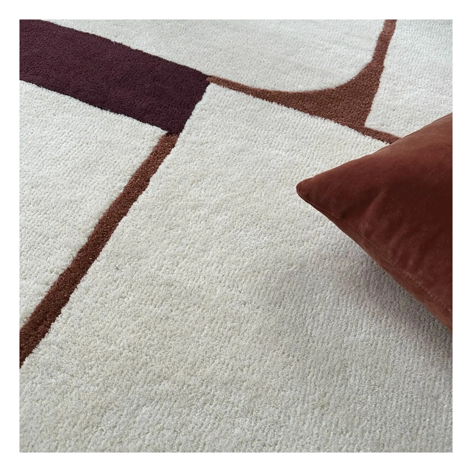 Tapis Binibeca | Rouge- Image produit n°4