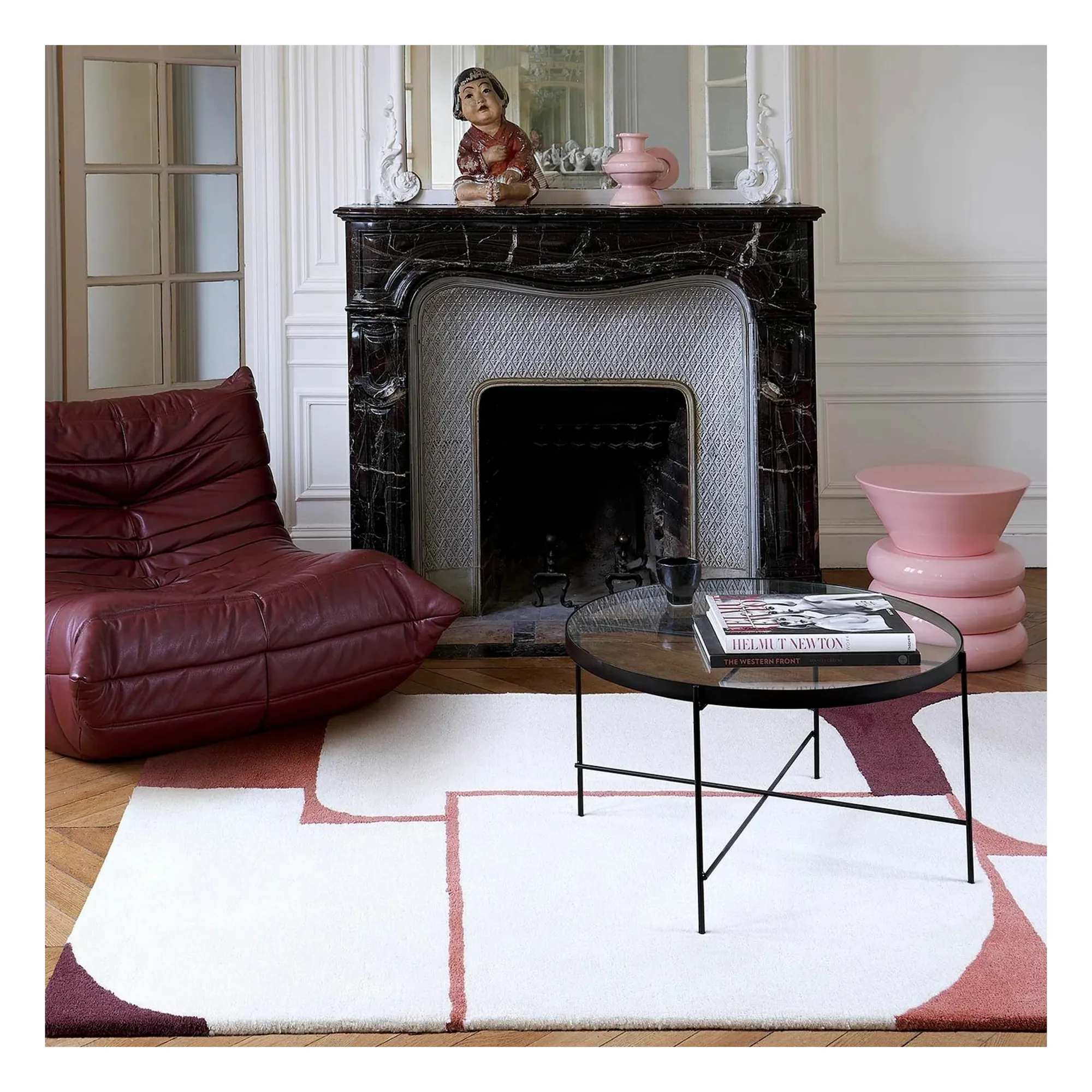 Tapis Binibeca | Rouge- Image produit n°3