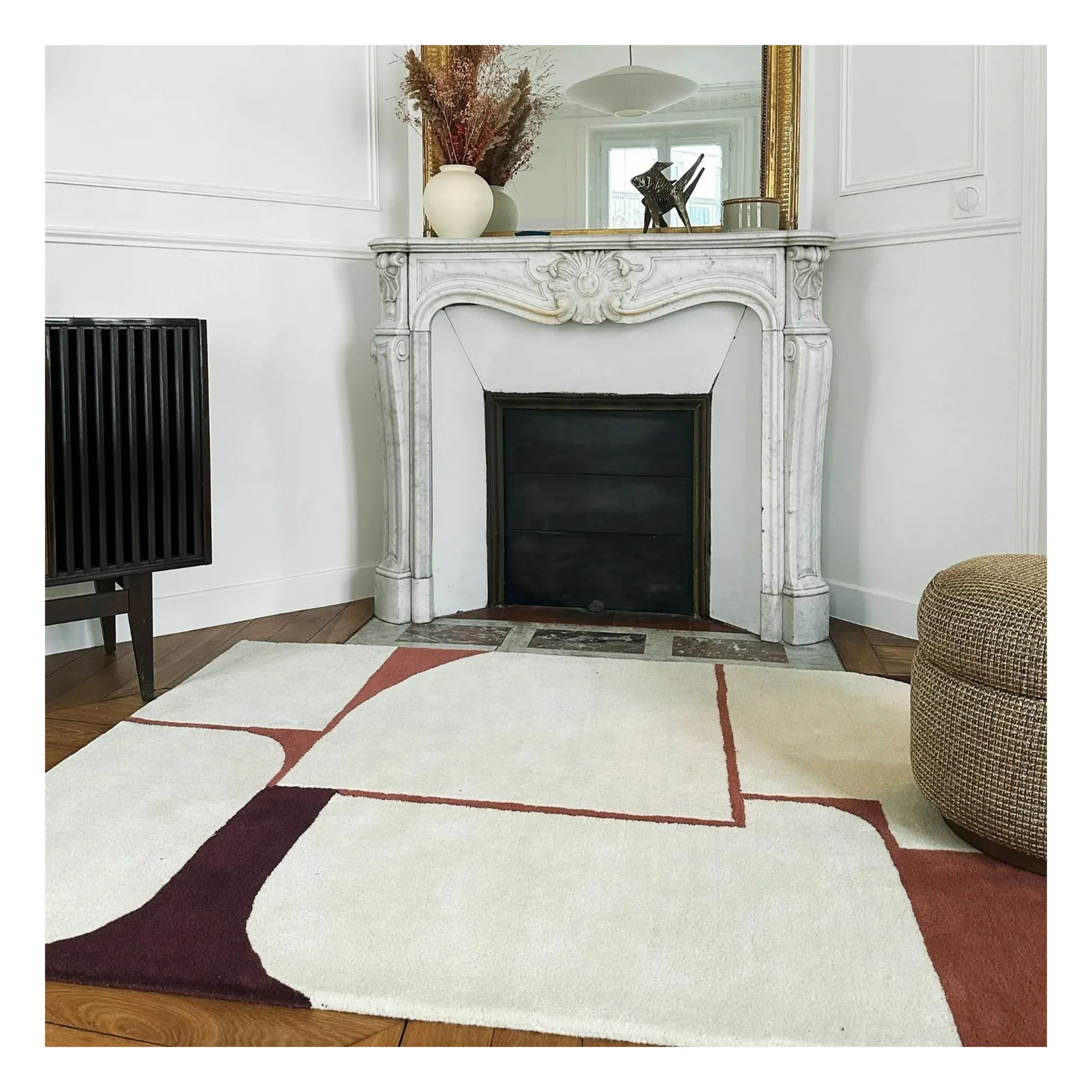 Tapis Binibeca | Rouge- Image produit n°1