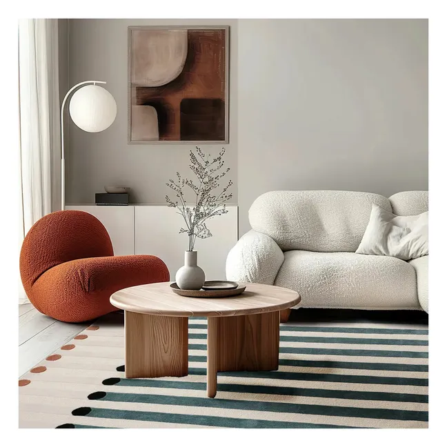 Dott Teppich | Grün