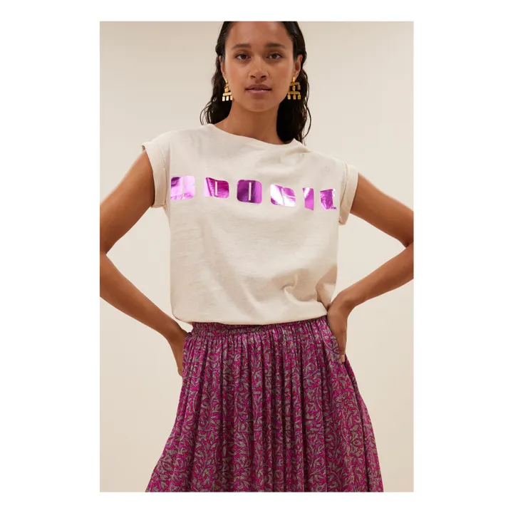 Camiseta Thelma Boogie | Crudo- Imagen del producto n°1