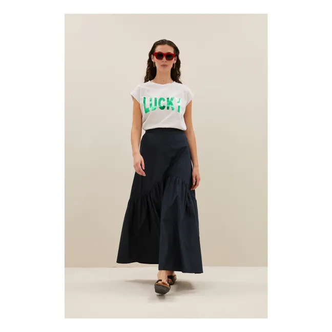 Camiseta Thelma Lucky | Gris Jaspeado