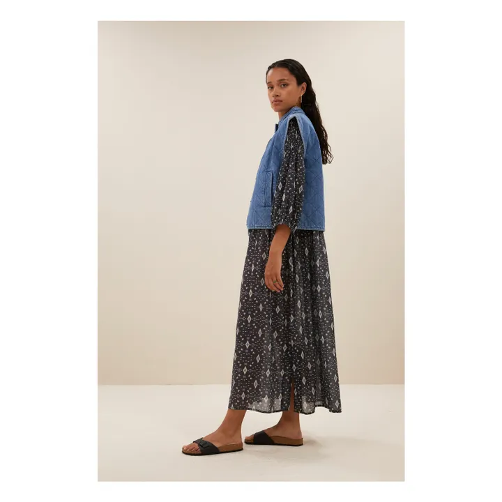 Veste Sans Manches Mave Denim | Bleu- Image produit n°3