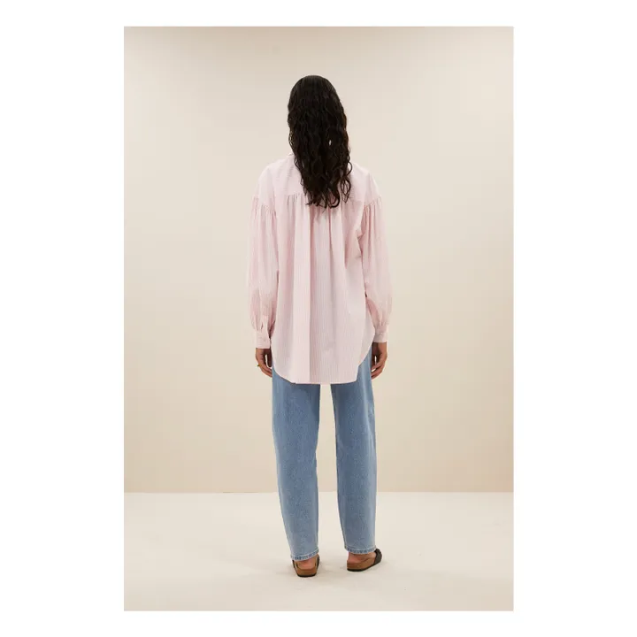 Hemd Sarah Streifen | Rosa- Produktbild Nr. 5