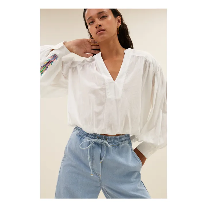 Blusa Linn | Blanco Roto- Imagen del producto n°1