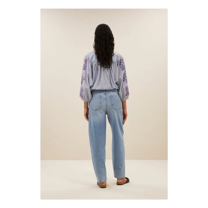 Blouse Becky Rayures | Gris- Image produit n°5